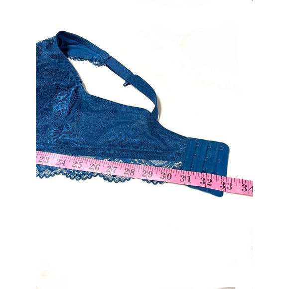 NWOT.Secret treasures.Women lace bra,‎ blue color size 1X - Picture 12 of 12